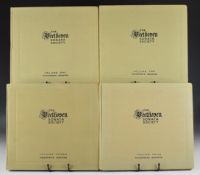 Beethoven Sonata Society Pianoforte Sonatas 78rpm record box sets, volumes 1 to 7. Records appear