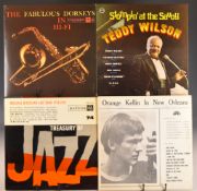 Approximately one hundred and ten Jazz LPs comprising a mix of UK and USA releases from the 1950s to
