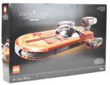 Lego Star Wars Ultimate Collector's Series Luke Skywalker's Landspeeder, 75341, 2022, in sealed box.