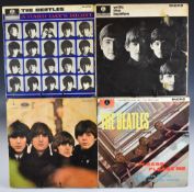 The Beatles - Six LPs comprising Beatles For Sale, Please Please Me, With the Beatles, A Hard Day'