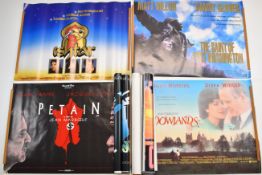 Thirty mostly 1990s British quad film posters to include Days of Thunder, Robin Hood Prince of