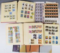 Mint and used GB Queen Elizabeth II collection in three albums and loose, high face value, mostly