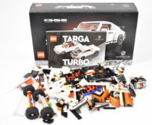 Lego Porsche 911, 10295, 2021, loose with original box and instructions.