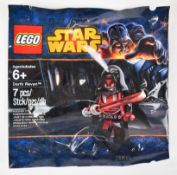 Lego Star Wars Darth Revan minifigure, 5002123, in sealed poly bag.