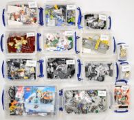 Twenty vintage and modern Lego sets comprising numbers 7657, 7067, 5766, 7663, 70800, 76109,
