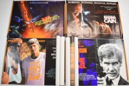 Twenty 1990s British quad film posters to include Goodfellas, Raising Cain, Wuthering Heights,