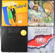 Approximately twenty Heavy Rock / Hard Rock / Pop / Reggae / Soul LPs including AC/DC Back In
