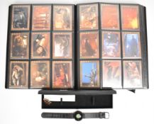 A collection of Topps and Inkworks 'Alien' trading cards comprising the original 1979 film, Alien