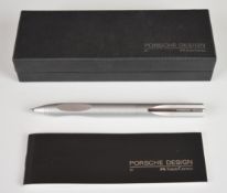 Porsche design propelling ballpoint pen by Faber Castell, in original box with paperwork