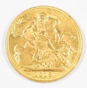 1913 George V gold full sovereign