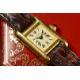 Cartier Tank 18ct gold ladies wristwatch ref. 828001 with blued hands, black Roman numerals, - Image 2 of 14
