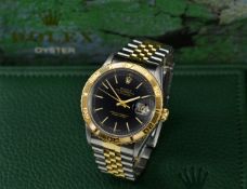 Rolex Oyster Perpetual Datejust Turn-O-Graph gentleman's automatic wristwatch ref. 16263 with date