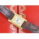 Cartier Tank 18ct gold ladies wristwatch ref. 828001 with blued hands, black Roman numerals, - Image 4 of 14