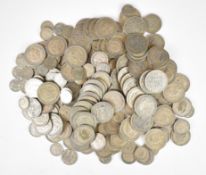 Approximately 1670g pre 1947 British silver coinage