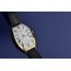 Cartier Tonneau 18ct gold gentleman's wristwatch with blued Breguet hands, silver dial, sapphire set - Image 4 of 14