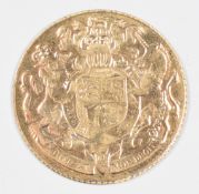 1977 Queen Elizabeth II Silver Jubilee 9k gold medal, weight 2.5g