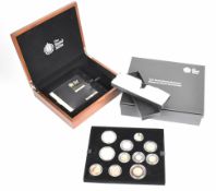 Royal Mint 2012 United Kingdom premium proof coin collection with certificate number 3172/3500