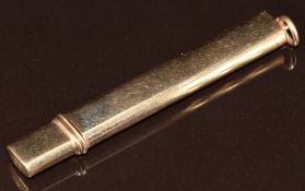 A 9ct gold pencil case, 7.2g