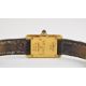 Cartier Tank 18ct gold ladies wristwatch ref. 828001 with blued hands, black Roman numerals, - Image 9 of 14