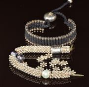 Two Links of London silver bracelets