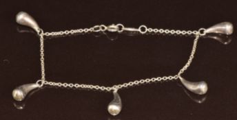 Tiffany & Co silver bracelet, 9g, 18cm