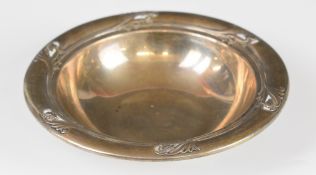 International Spring Glory pattern American silver bowl, marked with name, sterling and B195 to