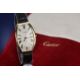 Cartier Tonneau 18ct gold gentleman's wristwatch with blued Breguet hands, silver dial, sapphire set - Image 2 of 14
