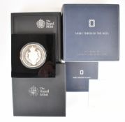 Royal Mint 2017 Sapphire Jubilee of Her Majesty the Queen 5oz proof silver coin, in original box