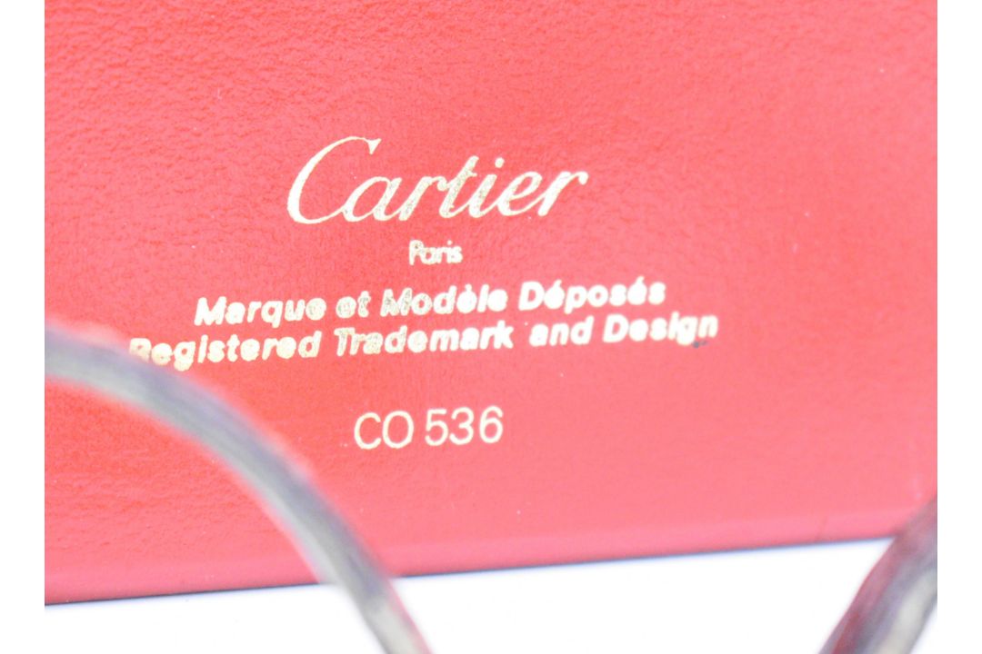 Cartier Tank 18ct gold ladies wristwatch ref. 828001 with blued hands, black Roman numerals, - Image 13 of 14