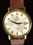Omega Constellation gentleman's automatic wristwatch ref. 168.004 with date aperture, gold hands,
