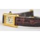 Cartier Tank 18ct gold ladies wristwatch ref. 828001 with blued hands, black Roman numerals, - Image 8 of 14