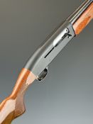 Perfex 12 bore 3-shot semi-automatic shotgun with chequered semi-pistol grip and forend, sling