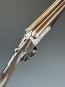 William Kavanagh & Son of Dublin 12 bore side by side ejector shotgun with named and engraved locks,