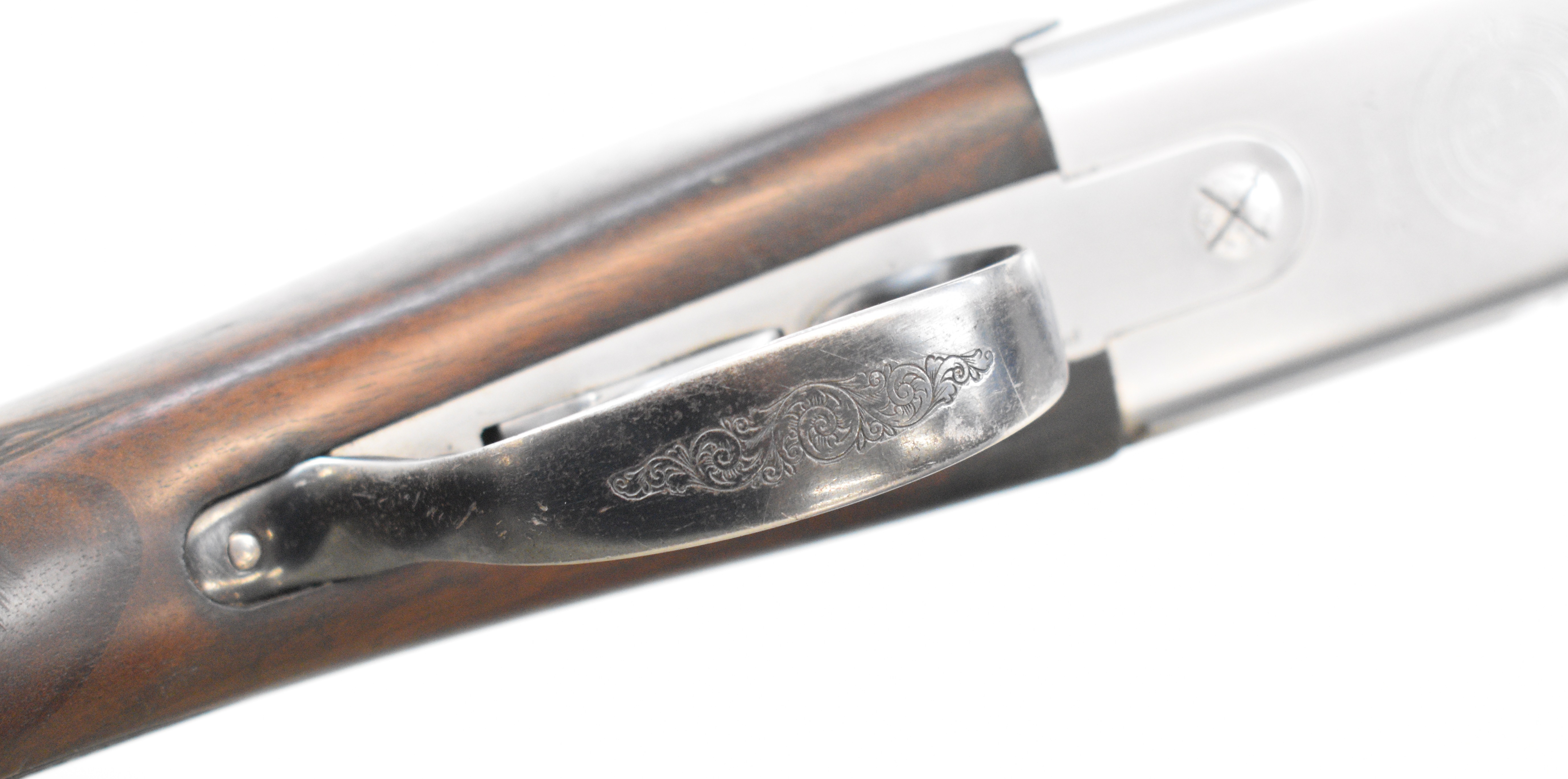 Beretta S685E 12 bore over and under ejector shotgun with engraved lock, underside, trigger guard, - Image 15 of 50