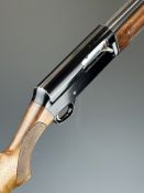 Franchi 12 bore 3-shot semi-automatic shotgun with chequered semi-pistol grip and forend, sling