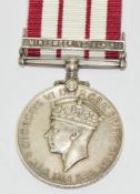 Naval General Service Medal with clasp for Minesweeping 1945-51 named to 656983 G Cranswick, renamed