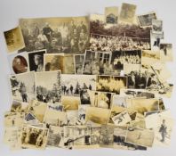 WW1 album of approximately 300 photographs to include aerial reconnaissance images from The Somme,