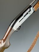 Luigi Franchi 520 Hunter 12 bore 3-shot semi-automatic shotgun with engraved scenes of birds to