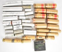 Forty five flare and signal gun cartridges including Kilgore P52 Pistol Projected Parachute Red