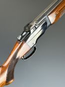 BRNO Model ZH101 12 bore over and under shotgun with chequered semi-pistol grip and forend, single