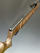 Crosman Multi-Shot TrailHawk Model 6-CMT2SXW .22 air rifle with textured semi-pistol grip and