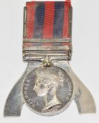 Military General Service Medal 1847 with clasps for Orthes and Toulouse named to H Watson, 7th Light
