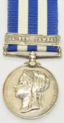 British Army Egypt Medal 1882-89 with clasp for El-Teb-Tamaai named to 1719 Cpl J Russell, 10th