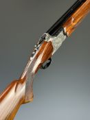 Miroku 800 S 12 bore over and under ejector shotgun with engraved lock, underside, trigger guard and