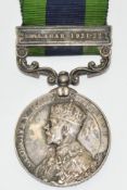India General Service Medal with clasp for Malabar 1921-22 named to 5719800 Pte W G Maidment,