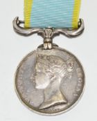 Crimea Medal 1854, unnamed as issued