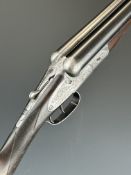 Cogswell & Harrison Ltd 12 bore side by side ejector shotgun with named and engraved sidelock