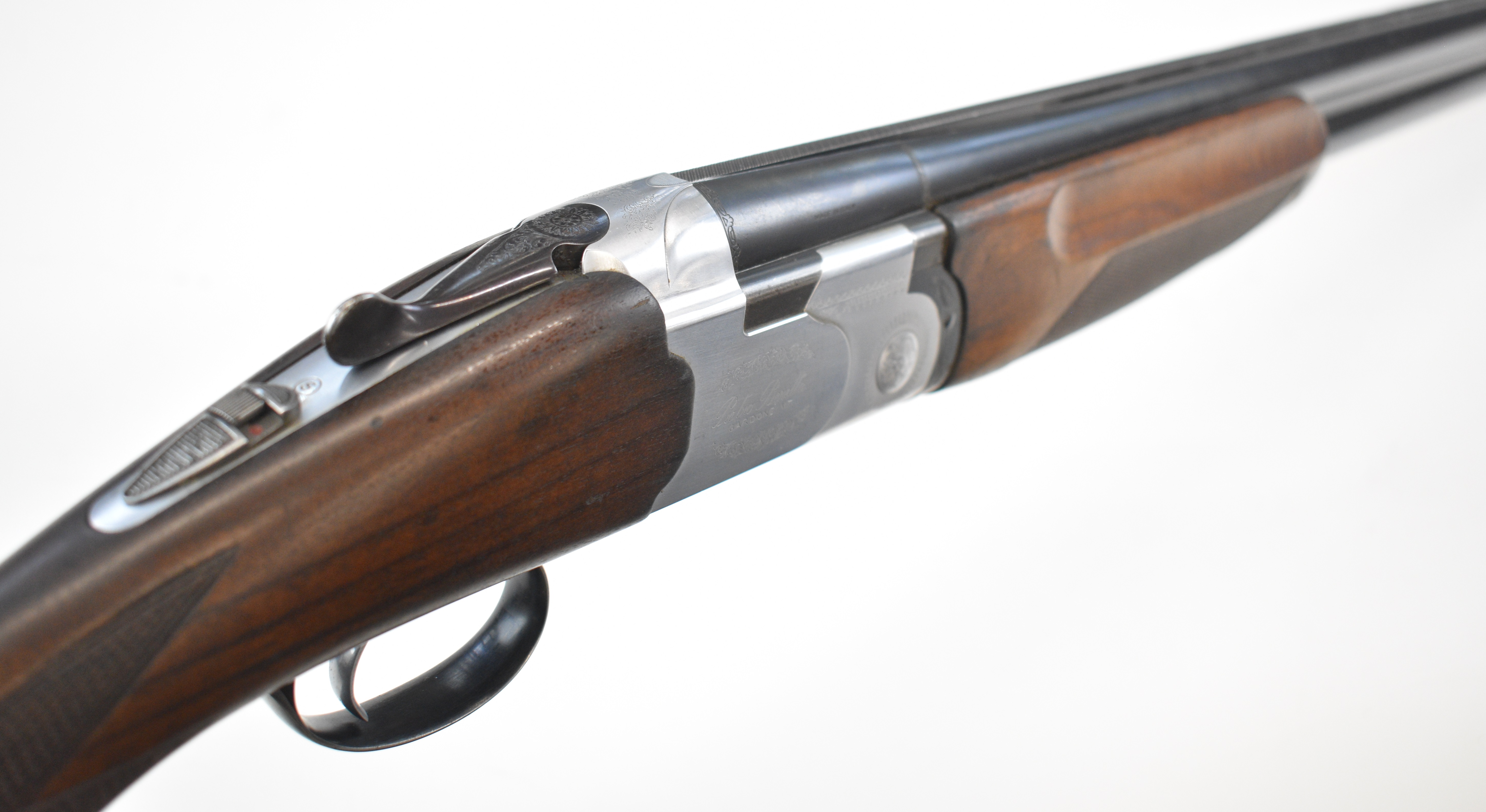 Beretta S685E 12 bore over and under ejector shotgun with engraved lock, underside, trigger guard, - Image 37 of 50