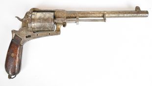 Adler's patent Montegrin Gasser 11mm Werndl Carbine six-shot double-action revolver with Belgian