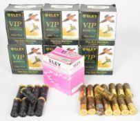 One hundred and eighty three 12 bore Bismuth shotgun cartridges including Eley VIP 32g 4 shot,